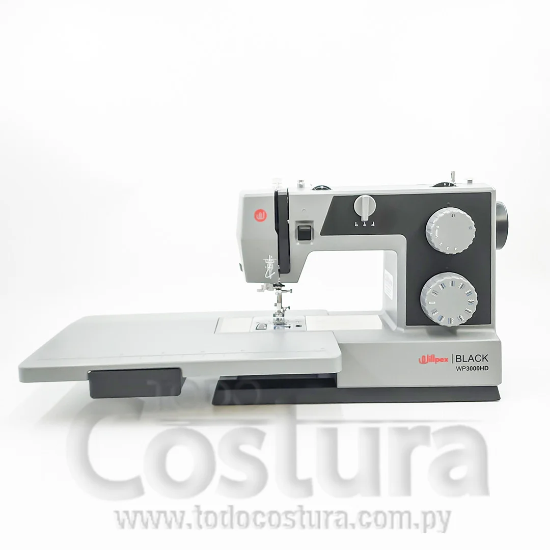 MAQ. DE COSER FAMILIAR WILLPEX BLACK WP3000HD
